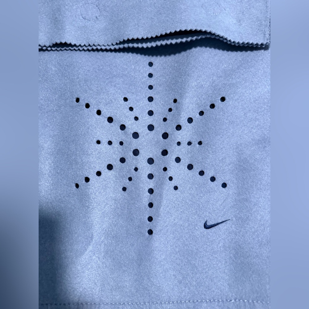 Nike Gray Star-Patterned Drawstring Backpack - image 3